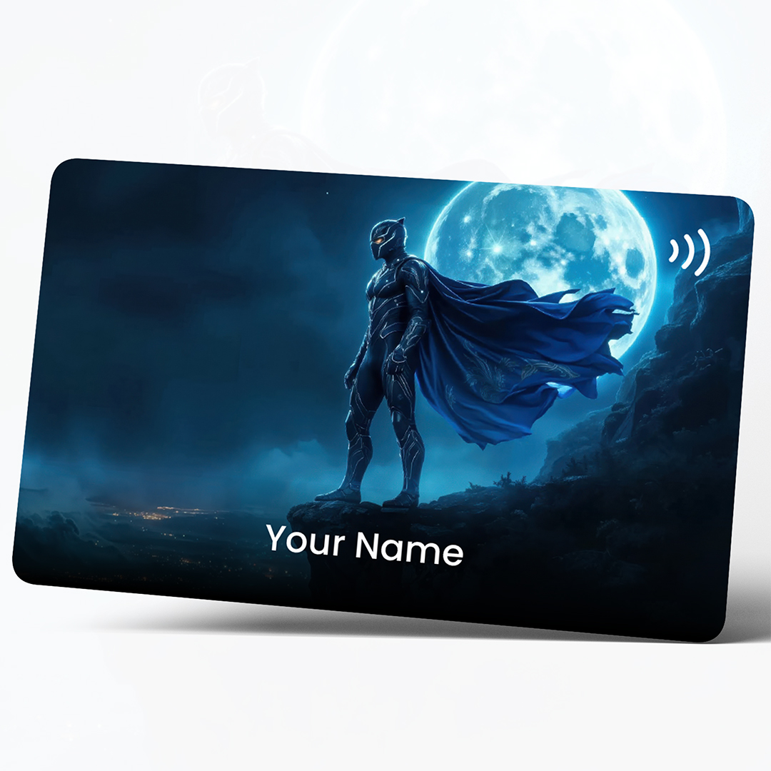 Marvel Theme - Black Panther PVC Card 1