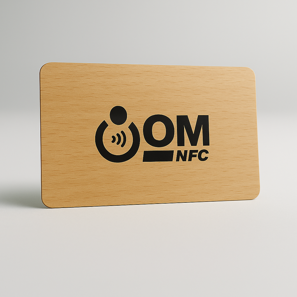 Wooden Card 4